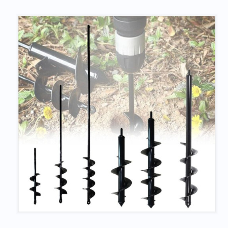 Garden Auger Spiral Drill Bit  – обзор и цена Auger Drill Attachment