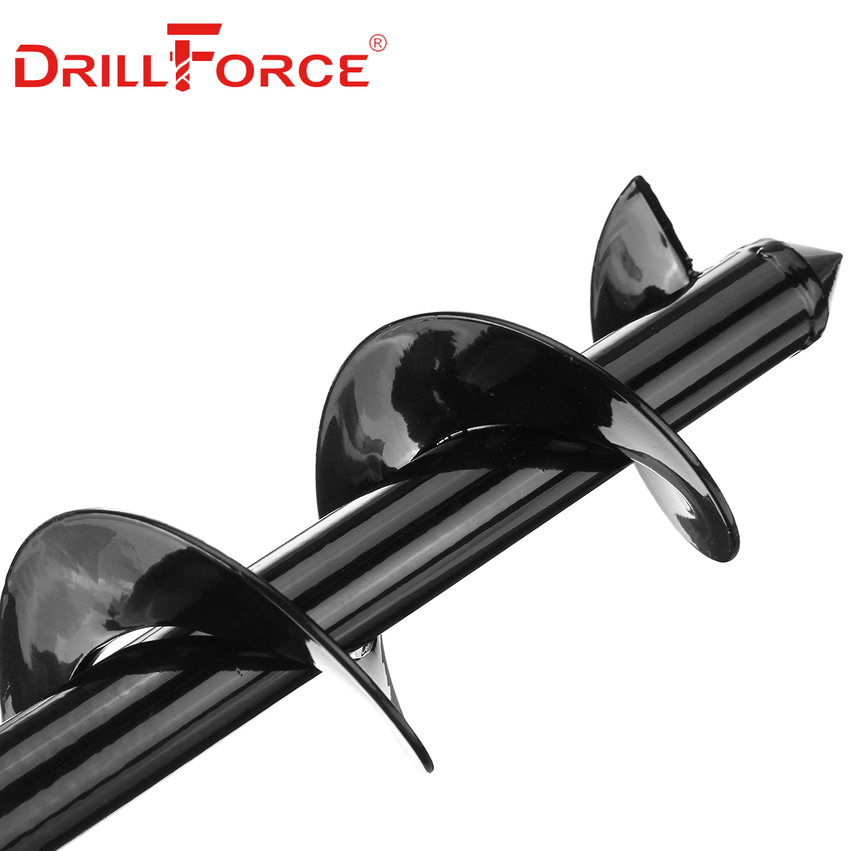 DRILLFORCE Earth Auger Spiral  – обзор и цена Auger Drill Attachment