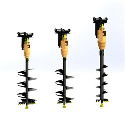 Excavator Attachments Hydrauli – обзор и цена Auger Drill Attachment