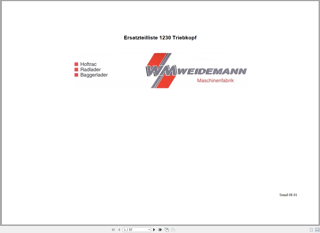 EPC-SOFTWARE Weidemann Heavy E – обзор и цена Heavy Equipment Software