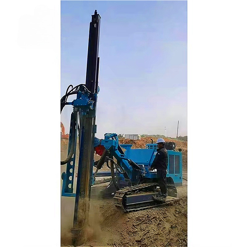 DTH Drill Rig Crawler Type Hea – обзор и цена Heavy Equipment Drilling Rig