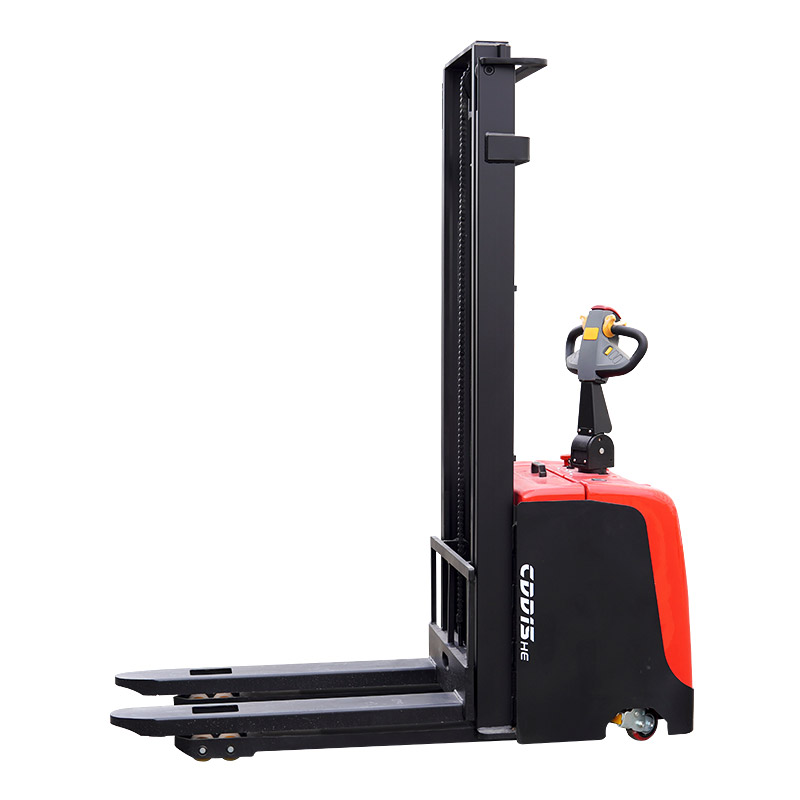 Compact Semi Electric Stacker  – обзор и цена Electric Forklift
