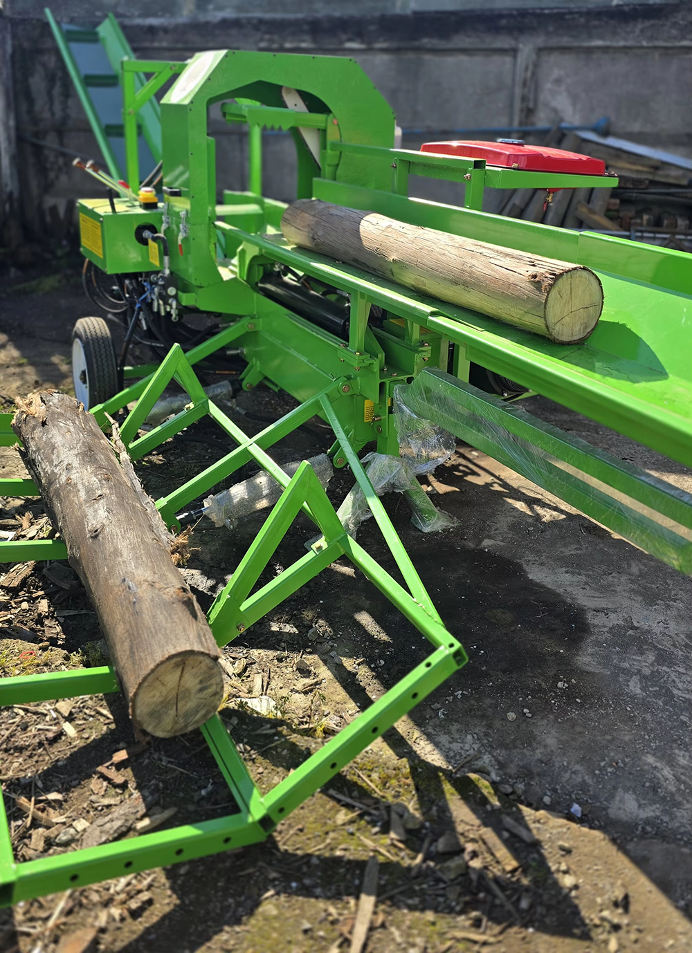 Heavy Duty 6 Way Log Splitter  – обзор и цена Heavy Equipment Processor