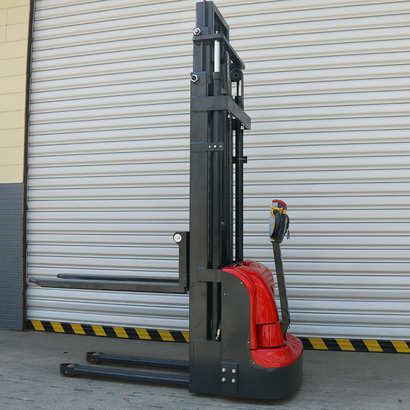 Full Electric Straddle Pallet  – обзор и цена Electric Forklift