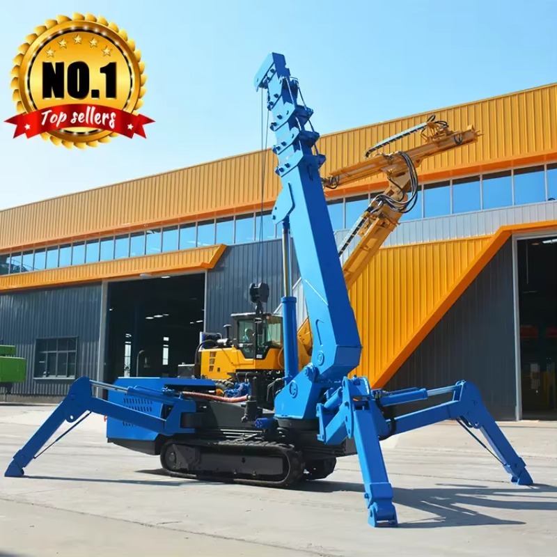 8T Hydraulic Spider Crane Heav – обзор и цена Heavy Equipment For Construction