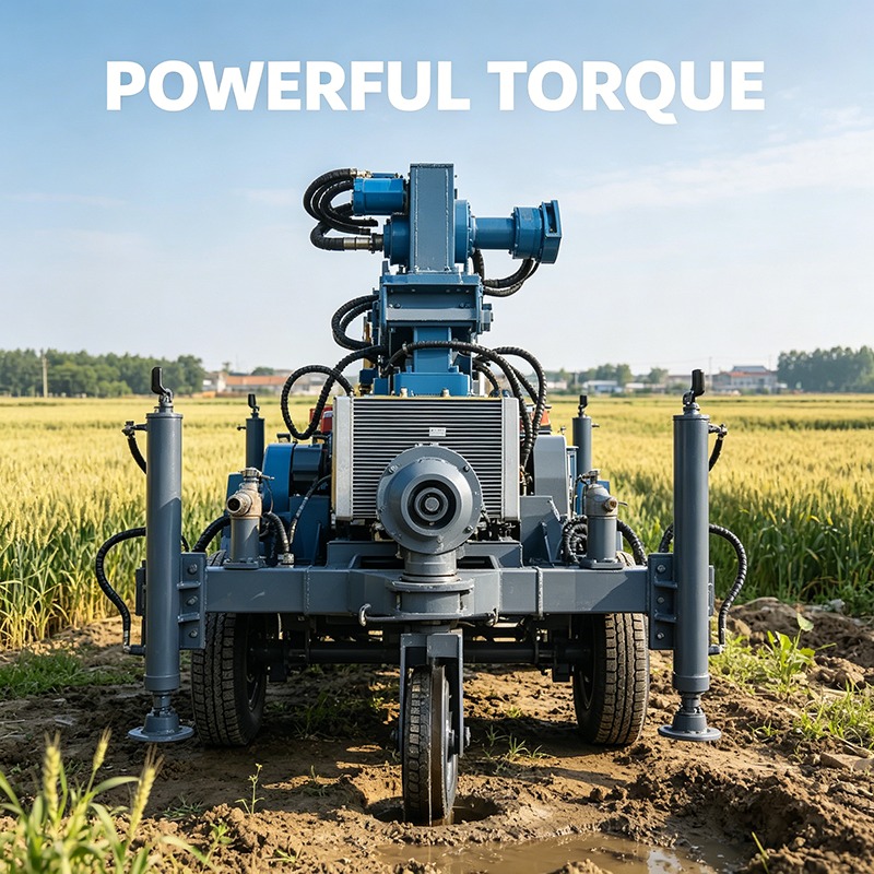 Heavy Duty Crawler Water Well  – обзор и цена Heavy Equipment Drilling Rig