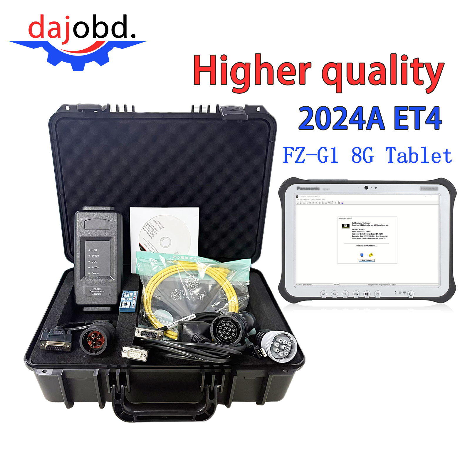 2025 New CAT ET4 Diagnostic Ki – обзор и цена Heavy Equipment Software
